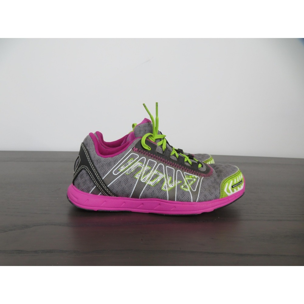 Inov8 Road-X-Treme 188 Shoes Womens 7.5 Gray Pink Running Sneakers Road Gym